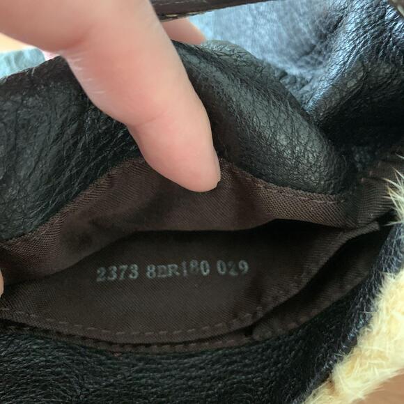 Authentic FENDI Mink Fur Mini Forever Mamma Baguette Shoulder Handbag - Picture 5 of 5